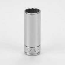 Socket Chrm 1/4Dr Dp 12PT 9/16