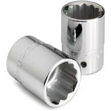 Socket Chrm 3/4Dr St 12PT 1-3/8