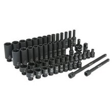 53pc 1/4"Dr SAE&MM Imp Skt Set