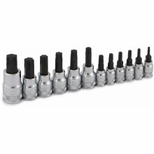 12PC TORX BIT SOCKET SET