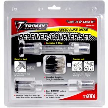 COUPLER/RCVR LOCK SET
