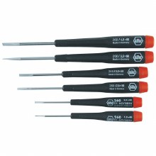 6PC PRECISION SLOTTED SCREWDRIVER SET