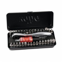 35PC PREMIUM BIT W/ RATCHET
