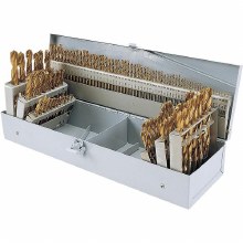 115PC TIN COATED DRILL SET