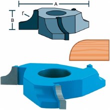 3/4" RAD CORNER RND 3/4" BORE