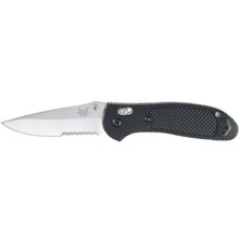 GRIPTILIAN, MODIFIED DROP POINT, SERRATED BLADE