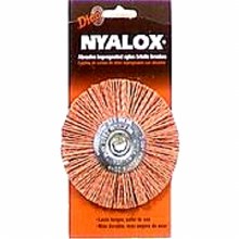 6" ORANGE NYLON WHEEL
