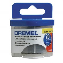 20pk Reinforced Cut-off Wheels