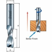 UP SPIRAL ROUTER BIT