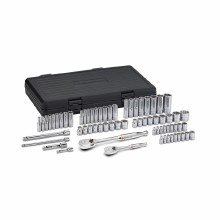 68pc SAE/MM SOCKET SET ¼" & 3/8DR