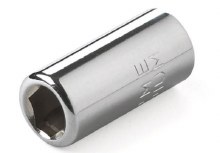 D-1/4"DR SQ.-1/4" HEX BIT ADPT