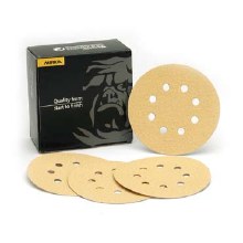 5" VELCRO 8 HOLE,320 GR,50PC