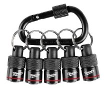 5pc BIT HOLDER w/CARABINER