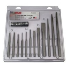 12-PIECE PUNCH & CHISEL SET