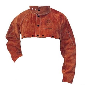 XL LEATHER CAPE SLEEVE