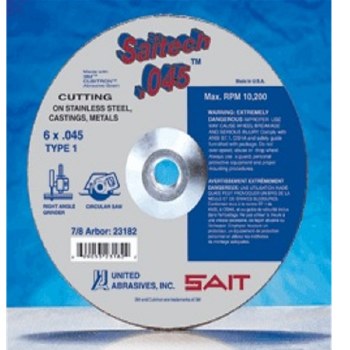 4-1/2X7/8 OFFSET CUTOFF DISC