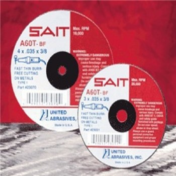 4" X .035 X 1/4 SS CUT OFF WH