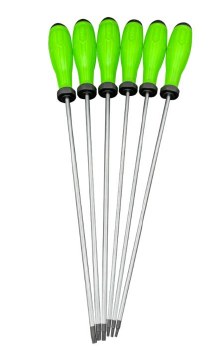 6pc 12" LONG TORX S/D SET