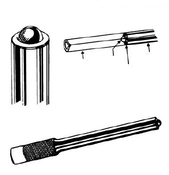 6pc ROLL SPRING PUNCH SET