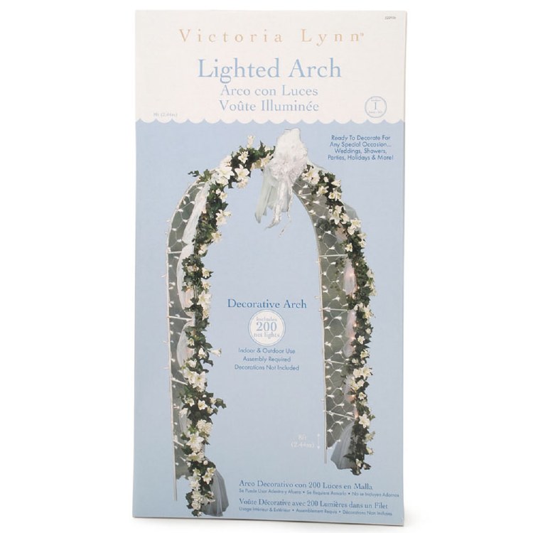 8' Wedding Arch Wiith 200 Lights