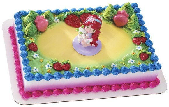 Decoset Strawberry & Friends Cake Topper