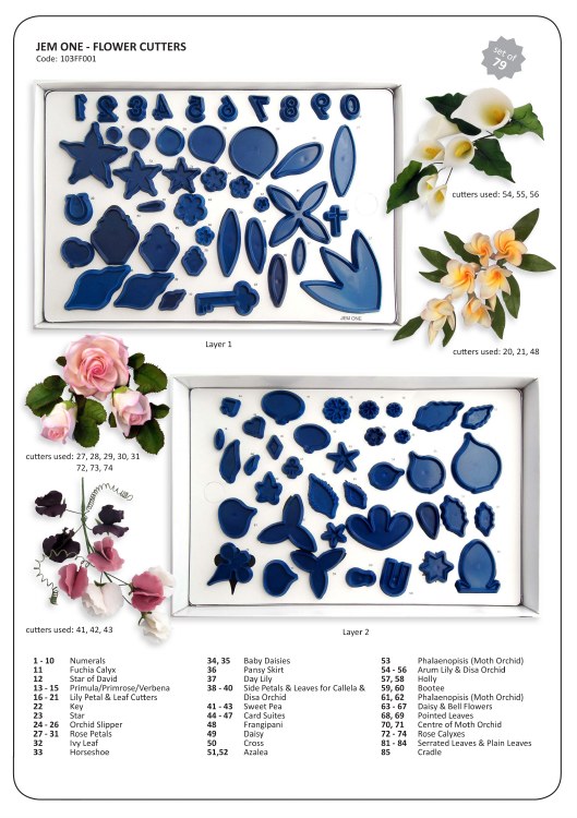 JEM #1 Flower Cutter Set