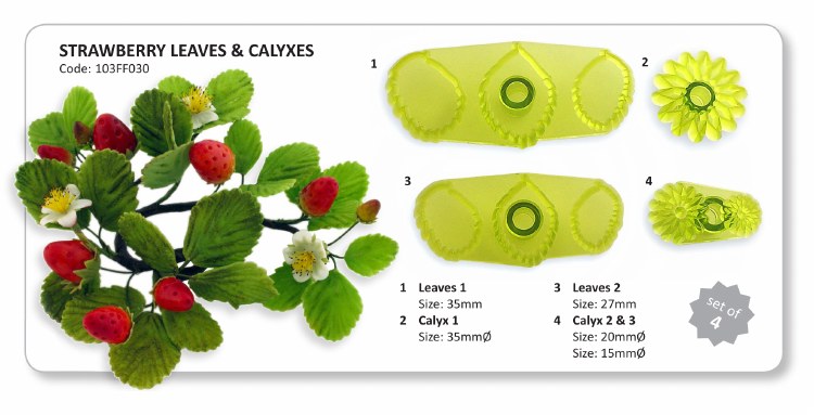 JEM Strawberry Leaves & Calyx