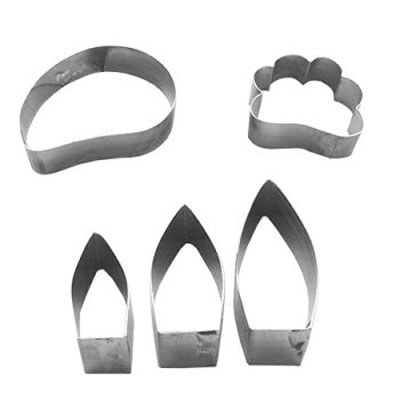 Metal Cutter Water Lily & Leaf