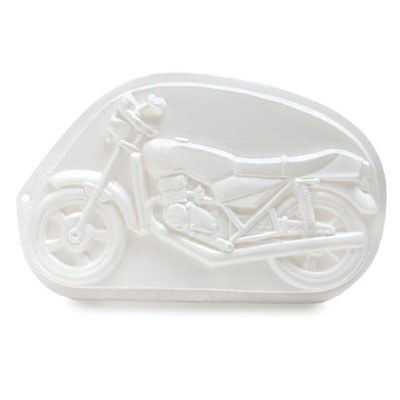 Plastic Cake Pan - Motorcycle