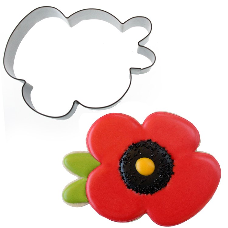 Poppy Cookie Cutter