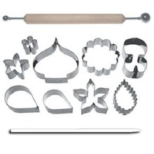 11 Piece Gum Paste Flower Cutters
