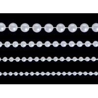Beads 6 MM White 50 Inches