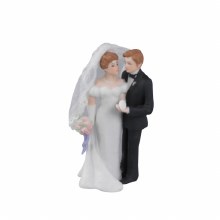 Bridge and Groom Ornament 4"