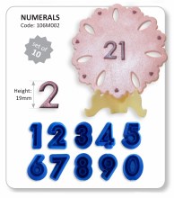 JEM 10-PC Number Cutter Set