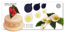 JEM Arum Calla Lily Set of 3