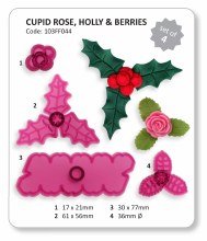 JEM Cupid Rose Holly & Berries