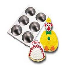 Mini Ball Cake Pan 6 Cavity