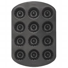Mini Fluted 12 Cavity Cake Pan