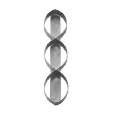 Oval Marker 3 cav 4-7/8" X 1-1