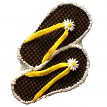 Pantastic Plastic Cake Pan Flip Flops