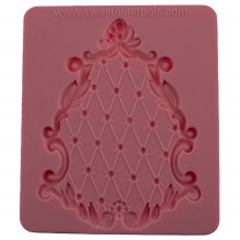 Pouf Plaque Silicone Mold
