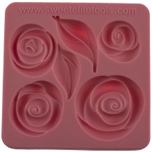 Pouf Roses & Leaves Mold