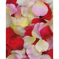 Fake Rose Petals Mixed 100 Count
