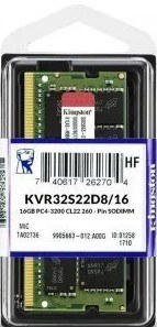 KINGSTON 16GB DDR4 3200MHZ | SODIMM 260-PIN