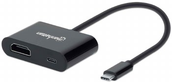 MANHATTAN USB-C TO HDMI CONVERTER WITH POWER DELIVERY PORT
