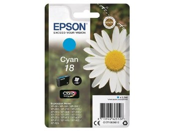 Epson 18 Cyan Inkjet Cartridge C13T18024012