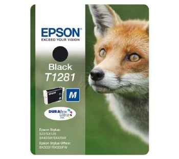 Epson T1281 Black Inkjet Cartridge C13T12814012