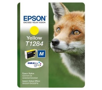 Epson T1284 Yellow Inkjet Cartridge C13T12844012