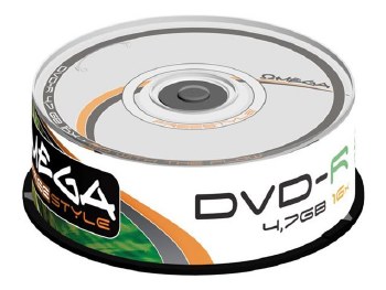 OMEGA Freestyle - DVD-R x 25 - 4.7 GB