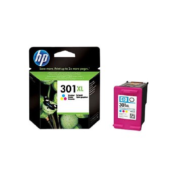 HP 301XL Cyan/Magenta/Yellow Ink Cartridge CH564EE